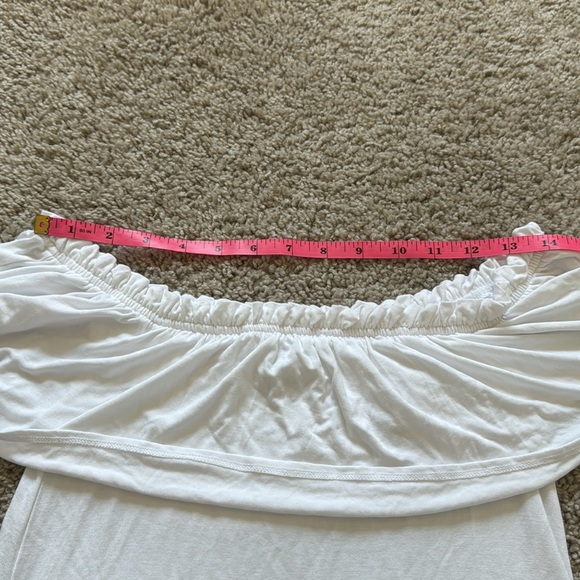 NWT ABERCROMBIE & FITCH OTS SHIRT Sleeveless White Blouse Size Extra Small - Picture 4 of 8